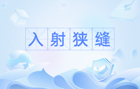 入射狭缝