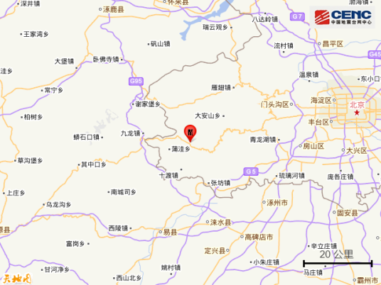 2·12房山地震