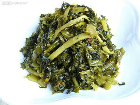 腌咸菜（以芥菜、醋为原料的菜品）