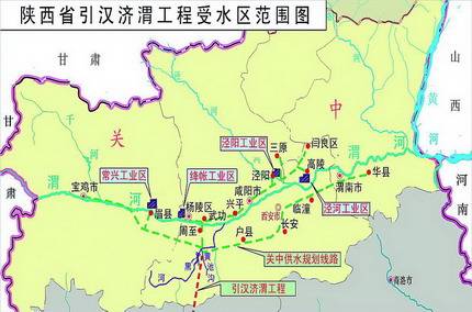 关中东部抽黄灌溉工程