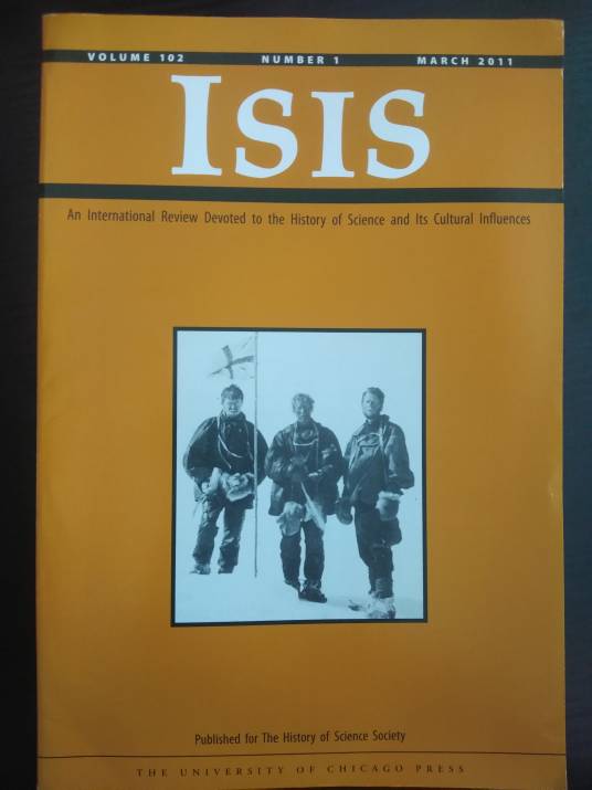 ISIS（国际上最权威的科学史学术刊物）
