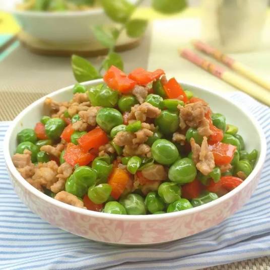 青豆肉末