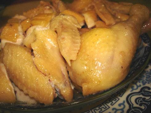 电饭煲盐焗鸡