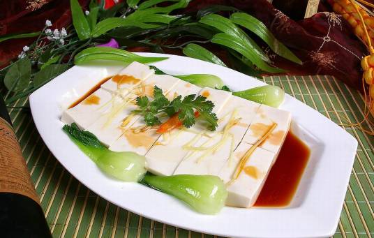清蒸豆腐