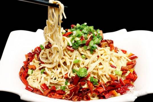 油泼干豆腐