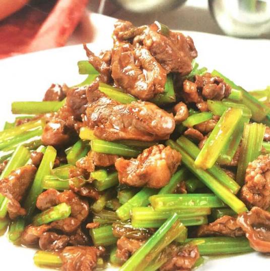芹菜炒羊肉