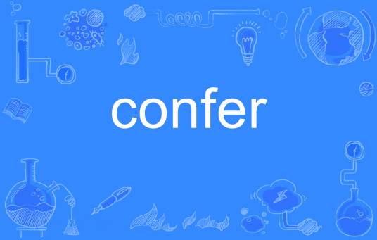 confer