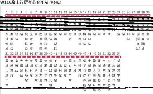 长沙公交W510路