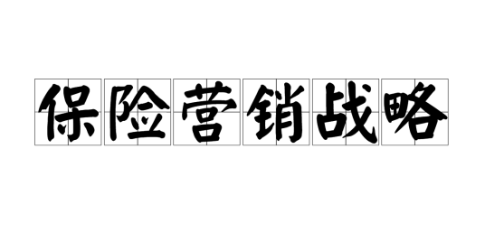 保险营销战略
