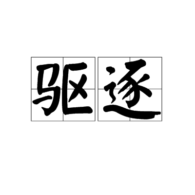 驱逐（汉语词汇）