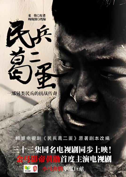 黄渤主演同名电视剧小说：民兵葛二蛋