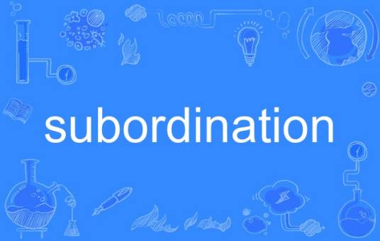 subordination