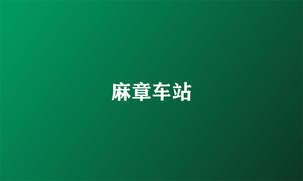 麻章车站
