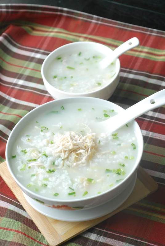 鸡丝粥