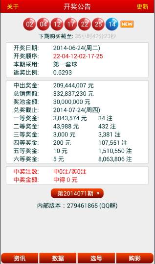 多多双色球