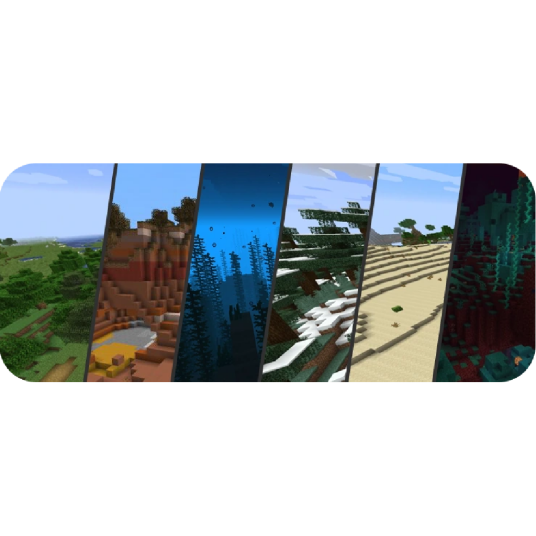 生物群系（游戏《Minecraft》中不同的环境地区）