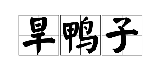 旱鸭子