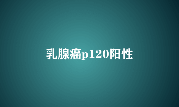 乳腺癌p120阳性